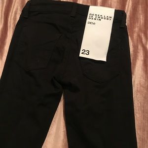 Derek Lam 10 Crosby Denim Devi Black Jean Pants